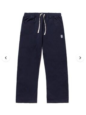 Standard Issue Slate Blue Slacker Pant Size Large Drawstring Cotton Casual Pants